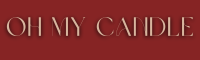 Logo OH MY CANDLE (Bannière extérieure (120 po × 36 po)) (1)